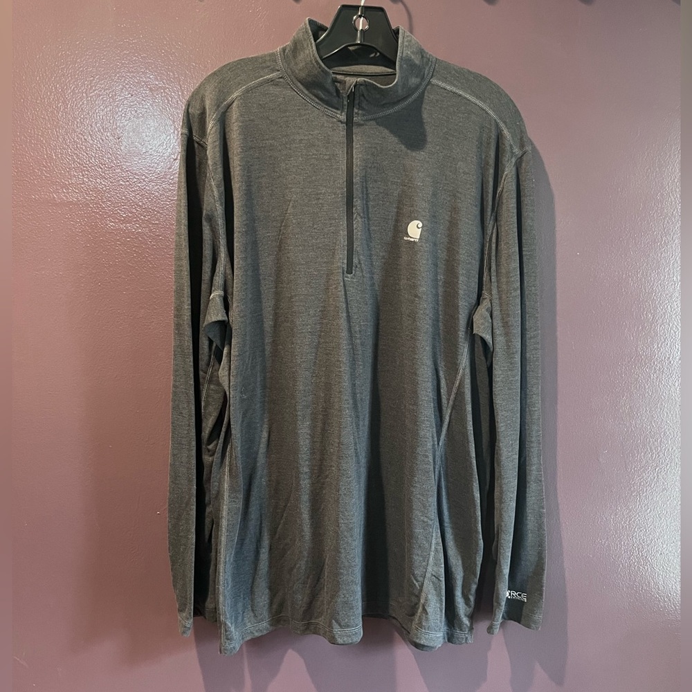 Men’s Carhartt
Force Extremes Quarter Zip Pullover Sz Large